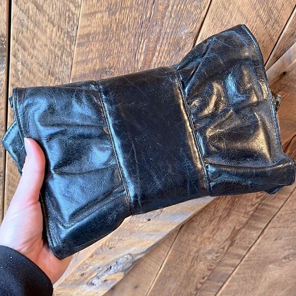 MARCIANO faux leather clutch  - Picture 3 of 8